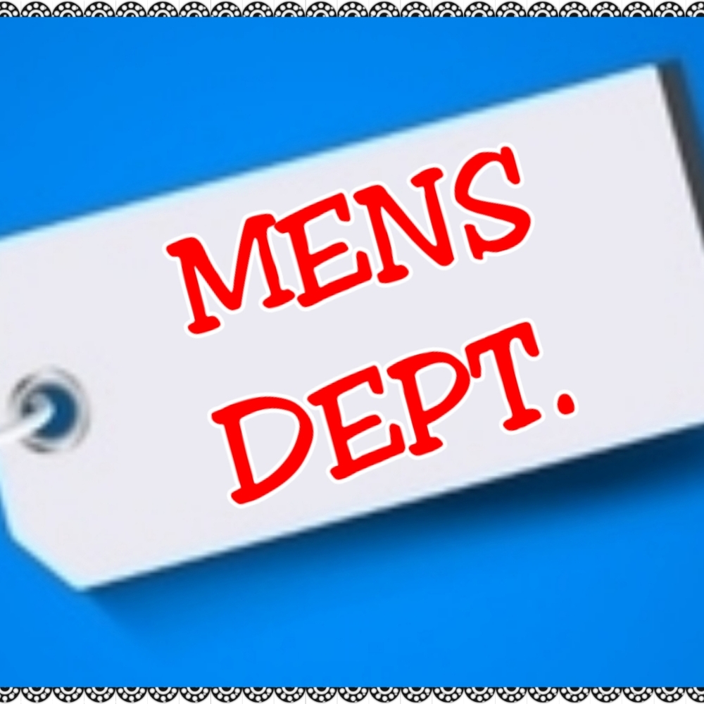 The following are all Mens items.👦👨👮👲👷👴👔👕👖👞👟🎩🤵